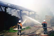 Brand hooischuur Milsbeek 2