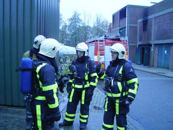 Overleg voor aanvang van de hittetraining