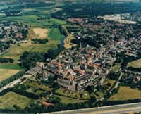Gennep vanuit de lucht gezien